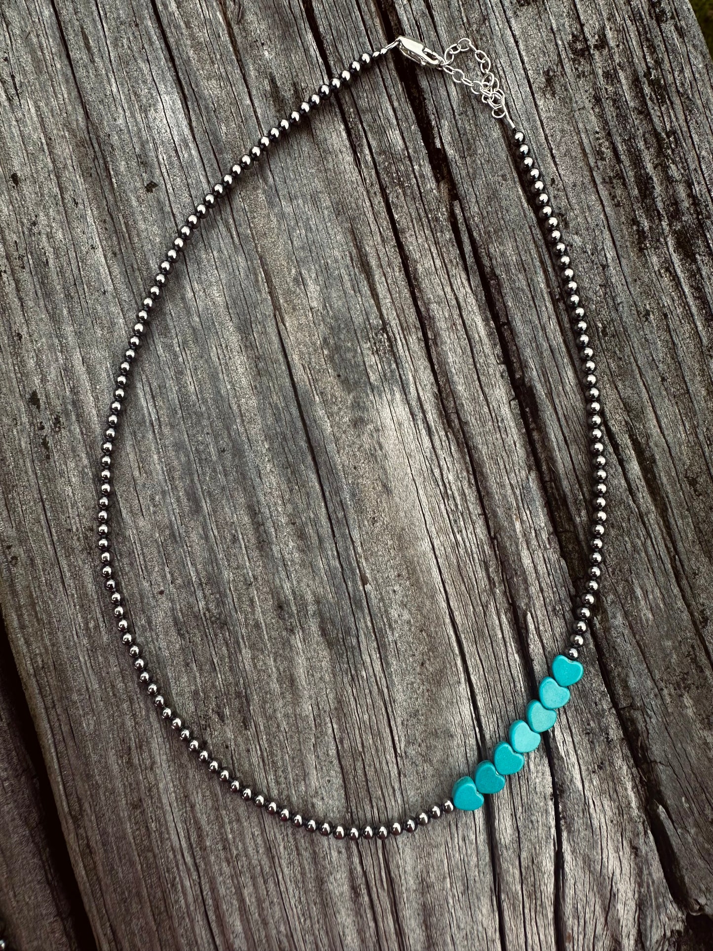 7 heart necklace