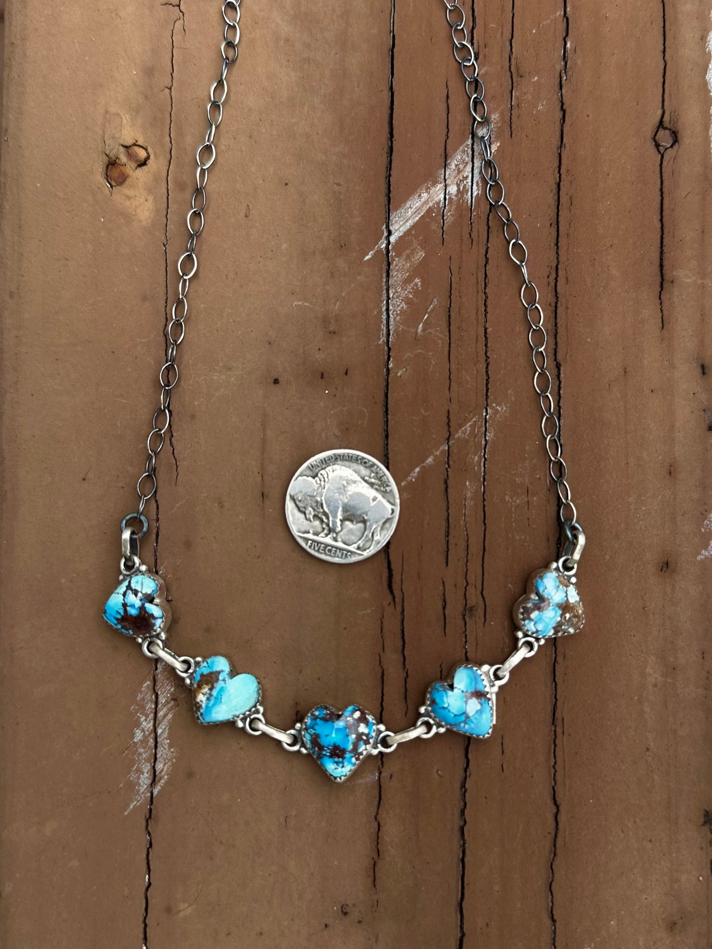 Golden Hills heart choker/necklace