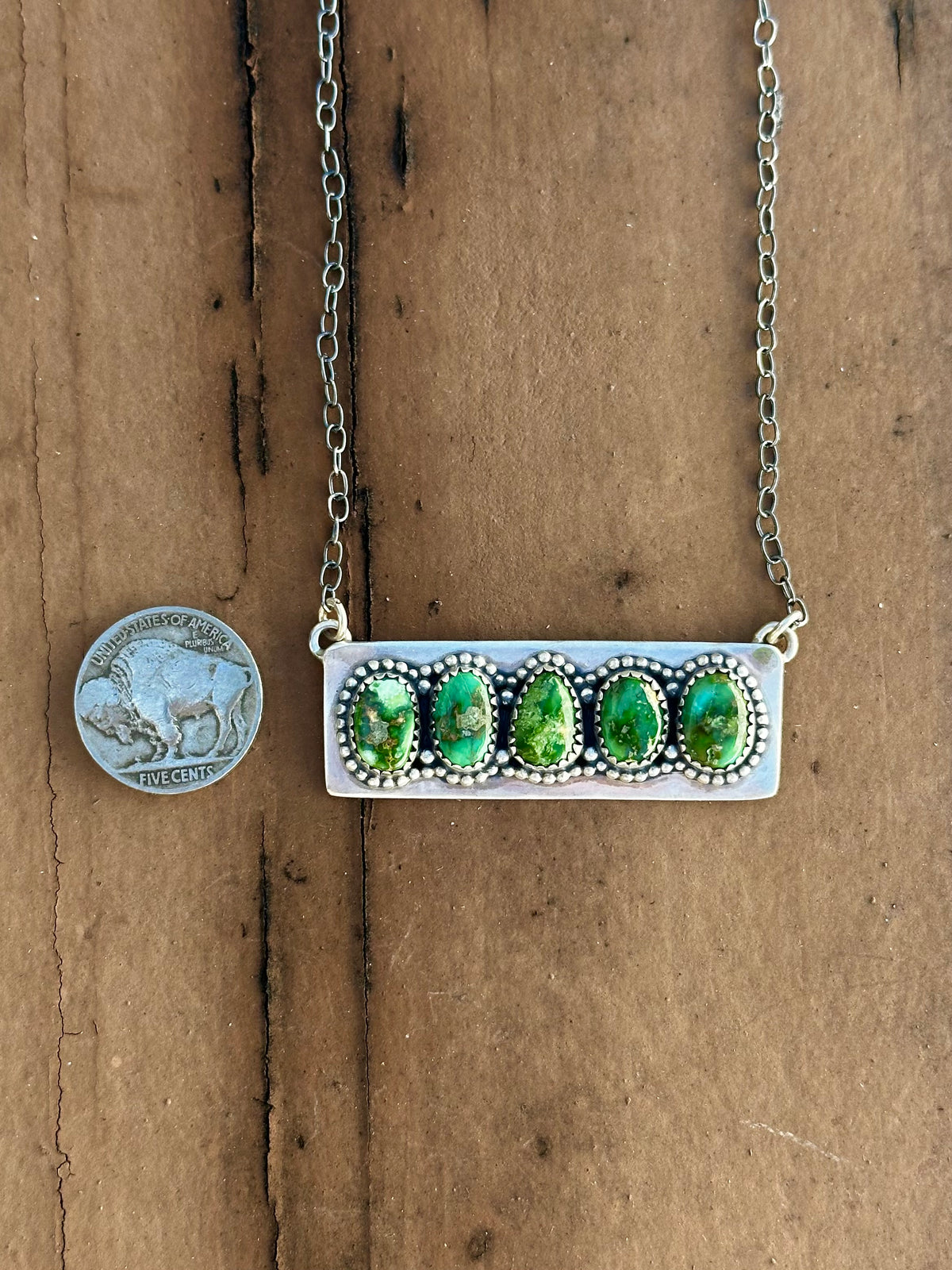 Sonoran bar necklace