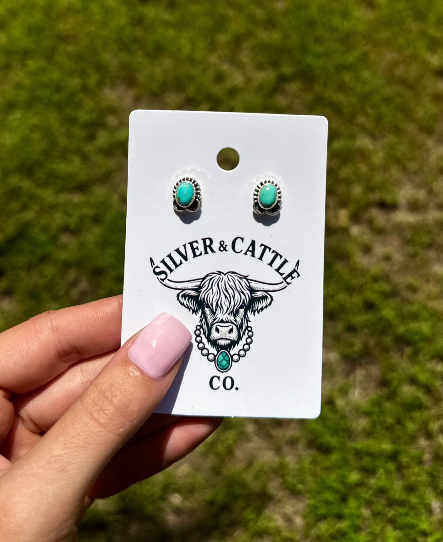 Kingman stud earrings