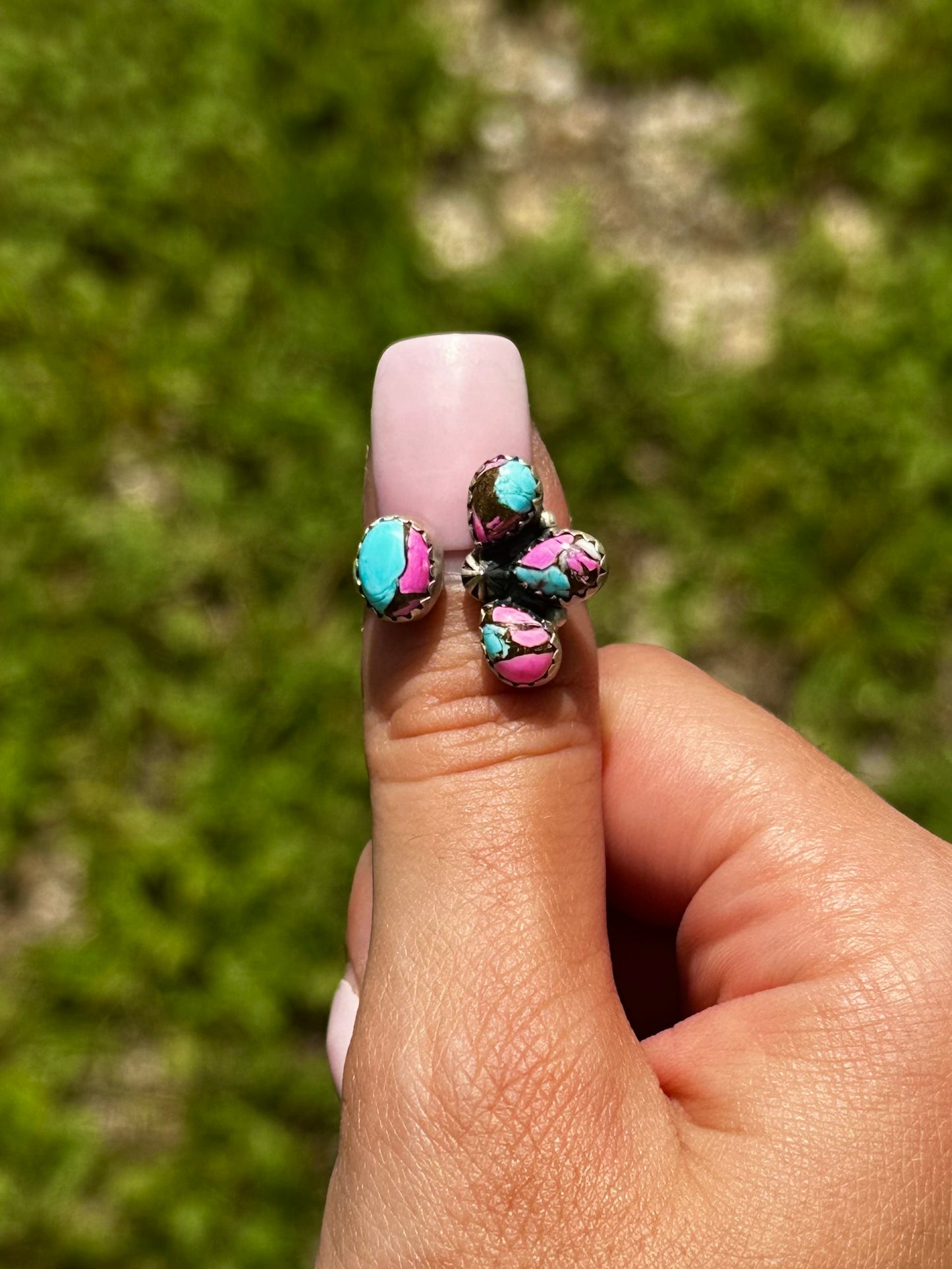 Adjustable cotton candy floater ring | size 7+