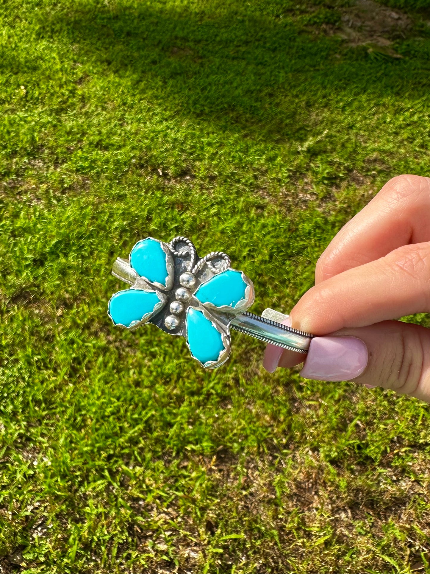 Kingman butterfly cuff