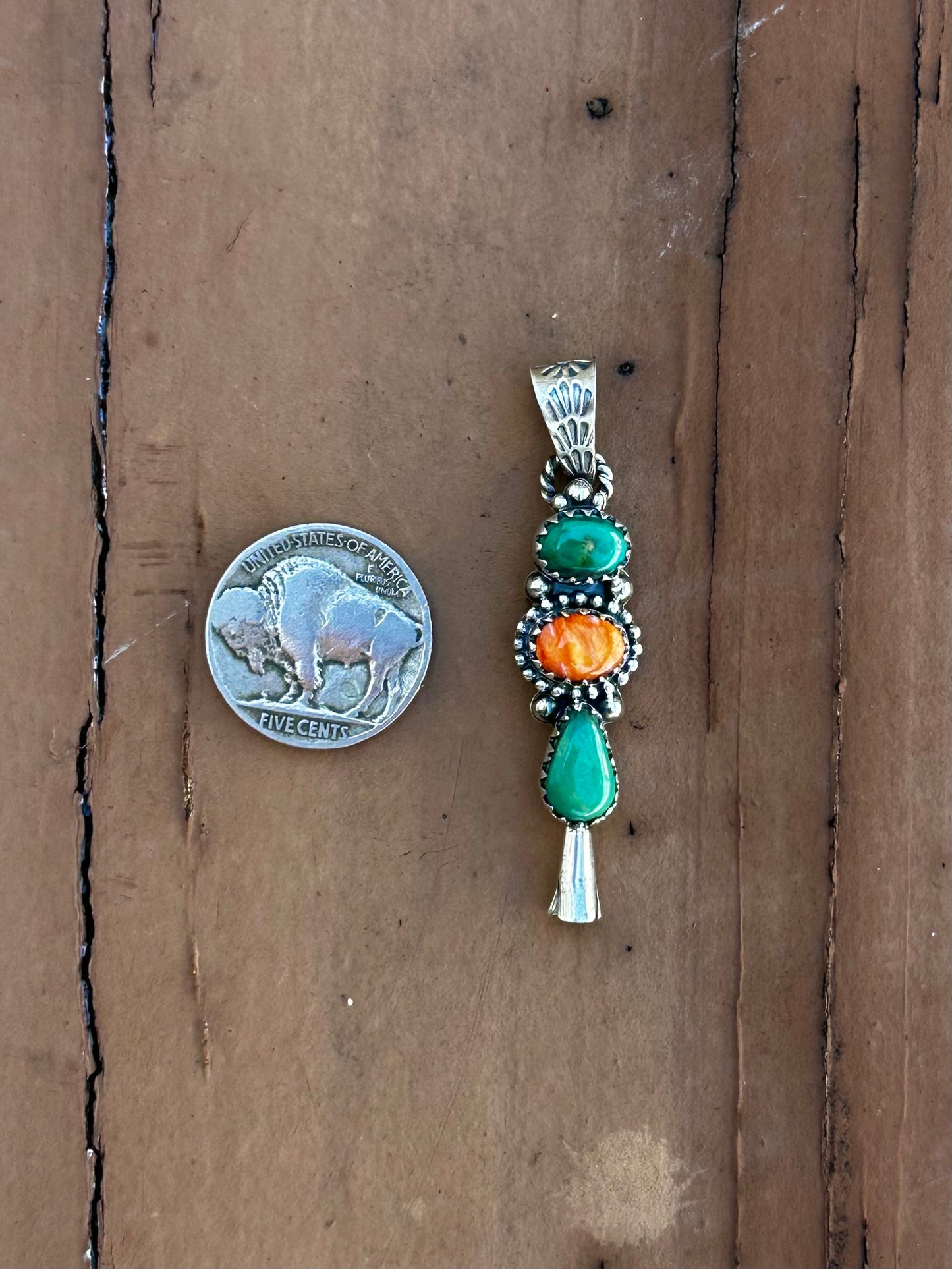 Multi stone pendant