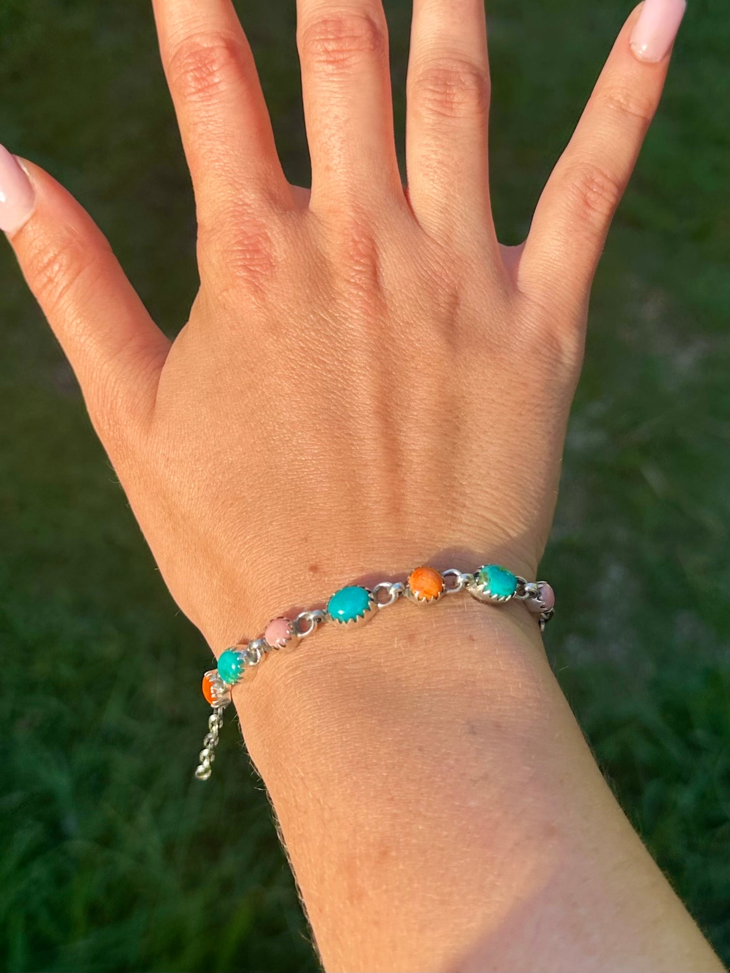 Multi stone bracelet