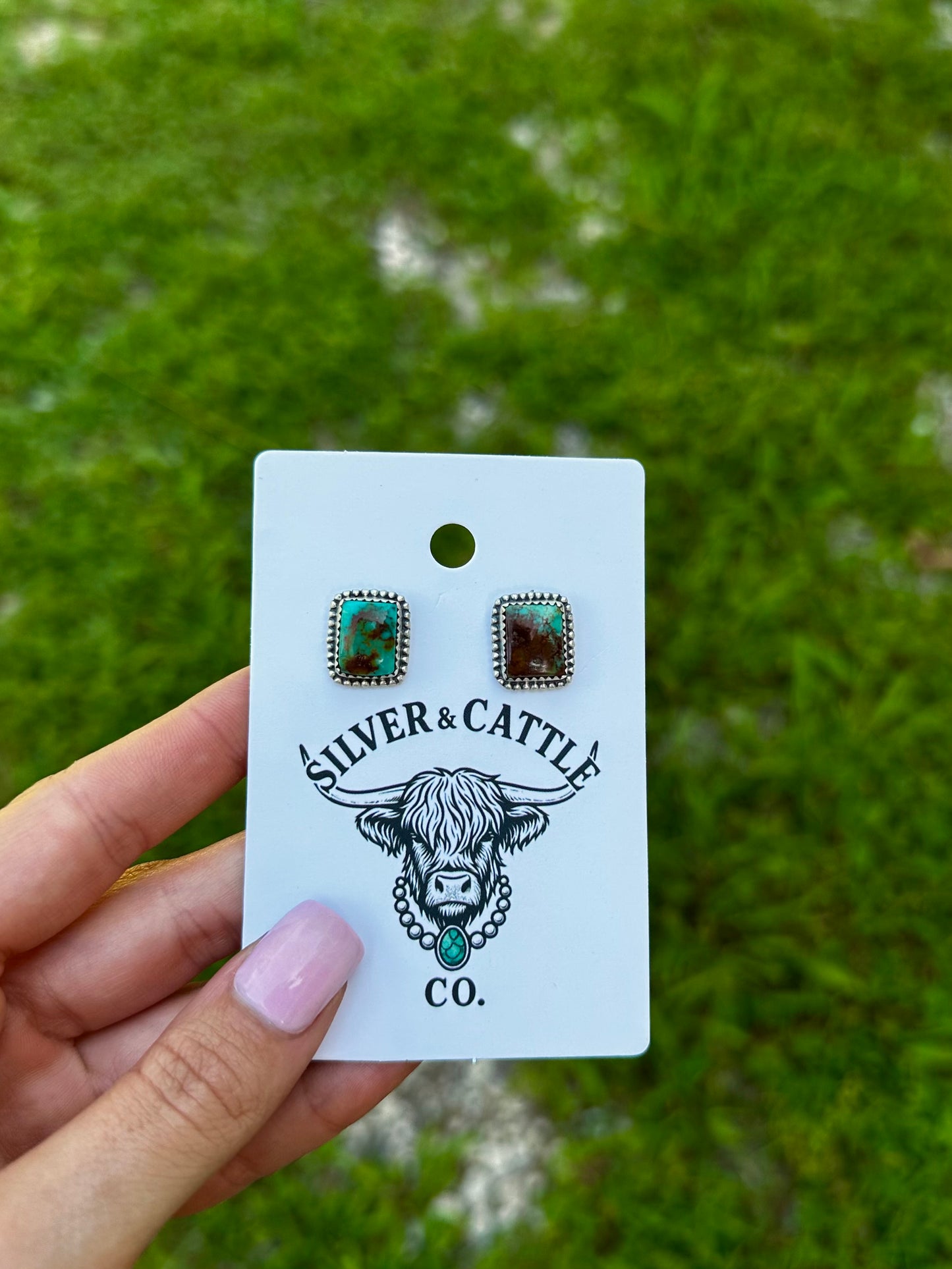 Pilot Mountain stud earrings