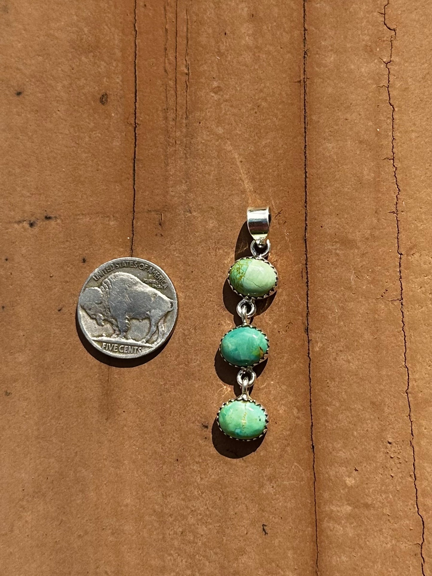 Kingman dangle pendant