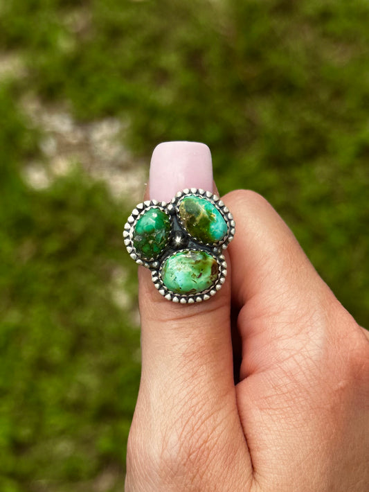 Adjustable Sonoran cluster ring