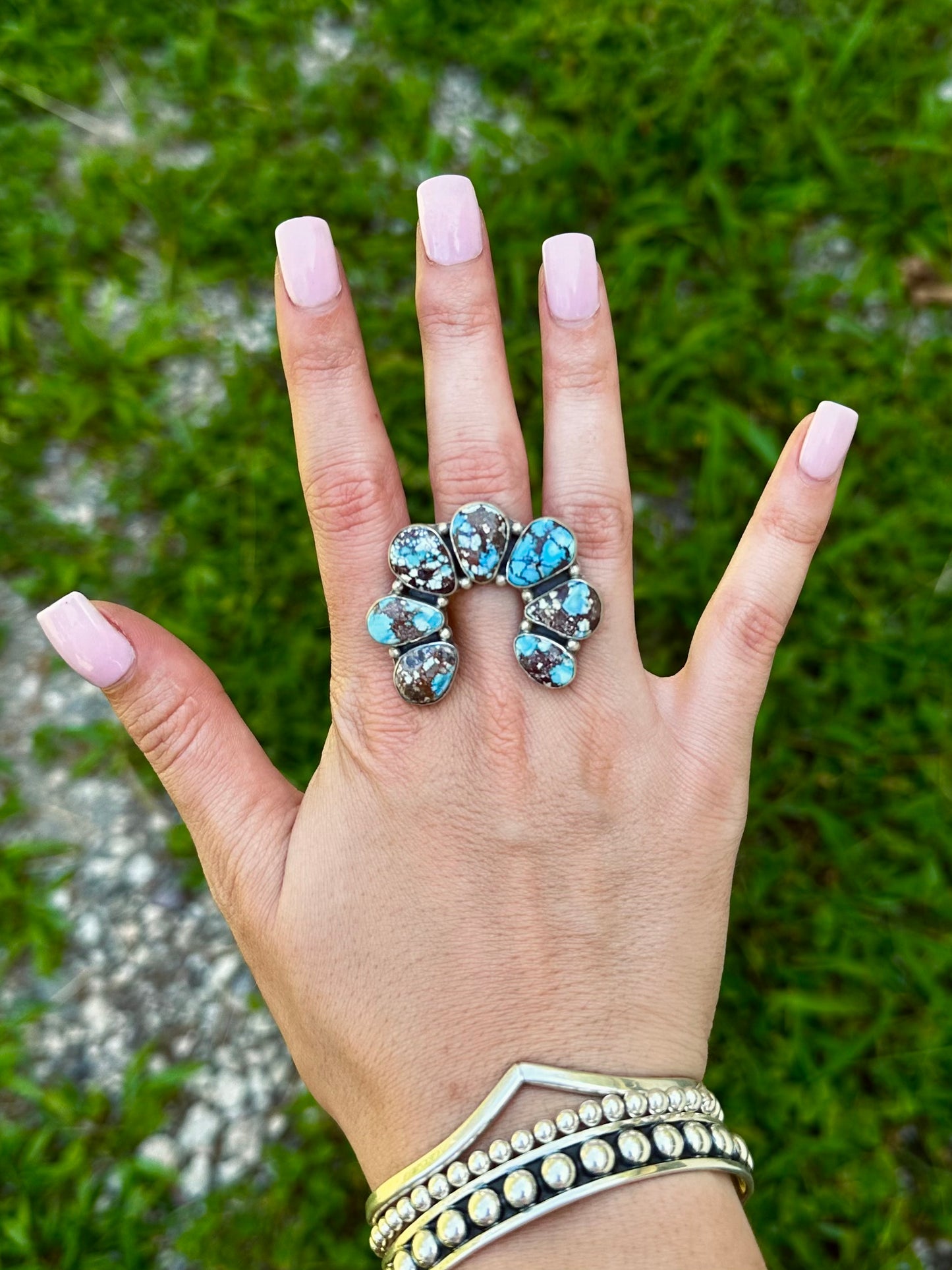 Adjustable Golden Hills Naja ring