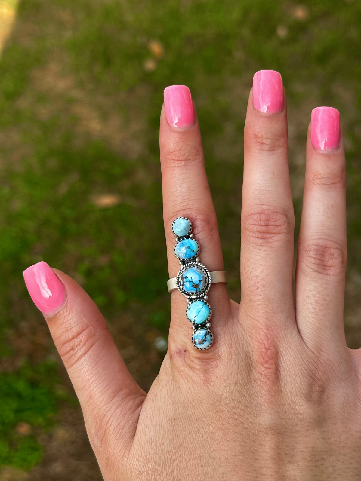 Adjustable Golden Hills ring