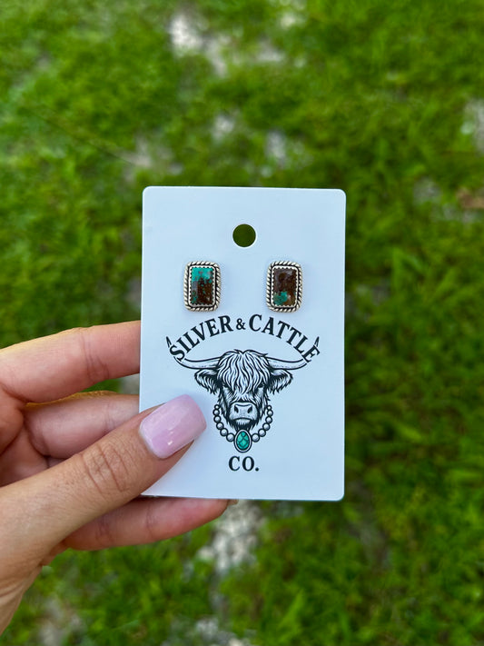 Pilot Mountain Stud Earrings