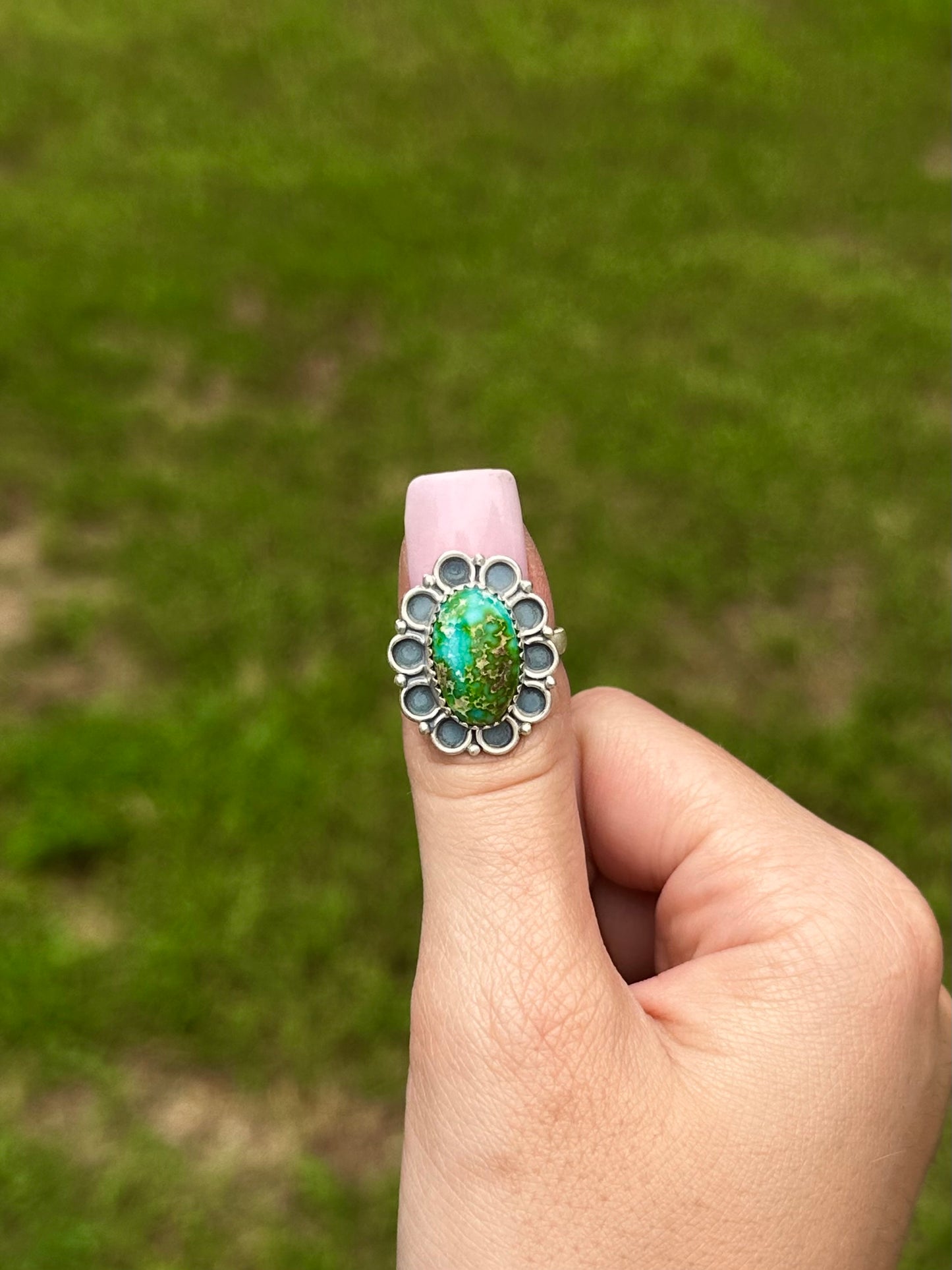 Adjustable Sonoran flower ring