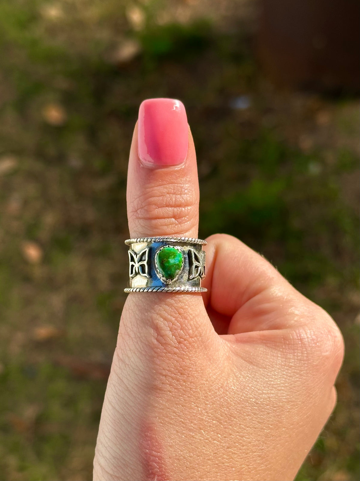Sonoran butterfly ring | fits a size 7.5