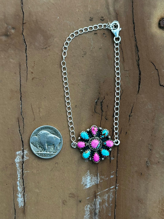 Cotton candy bracelet