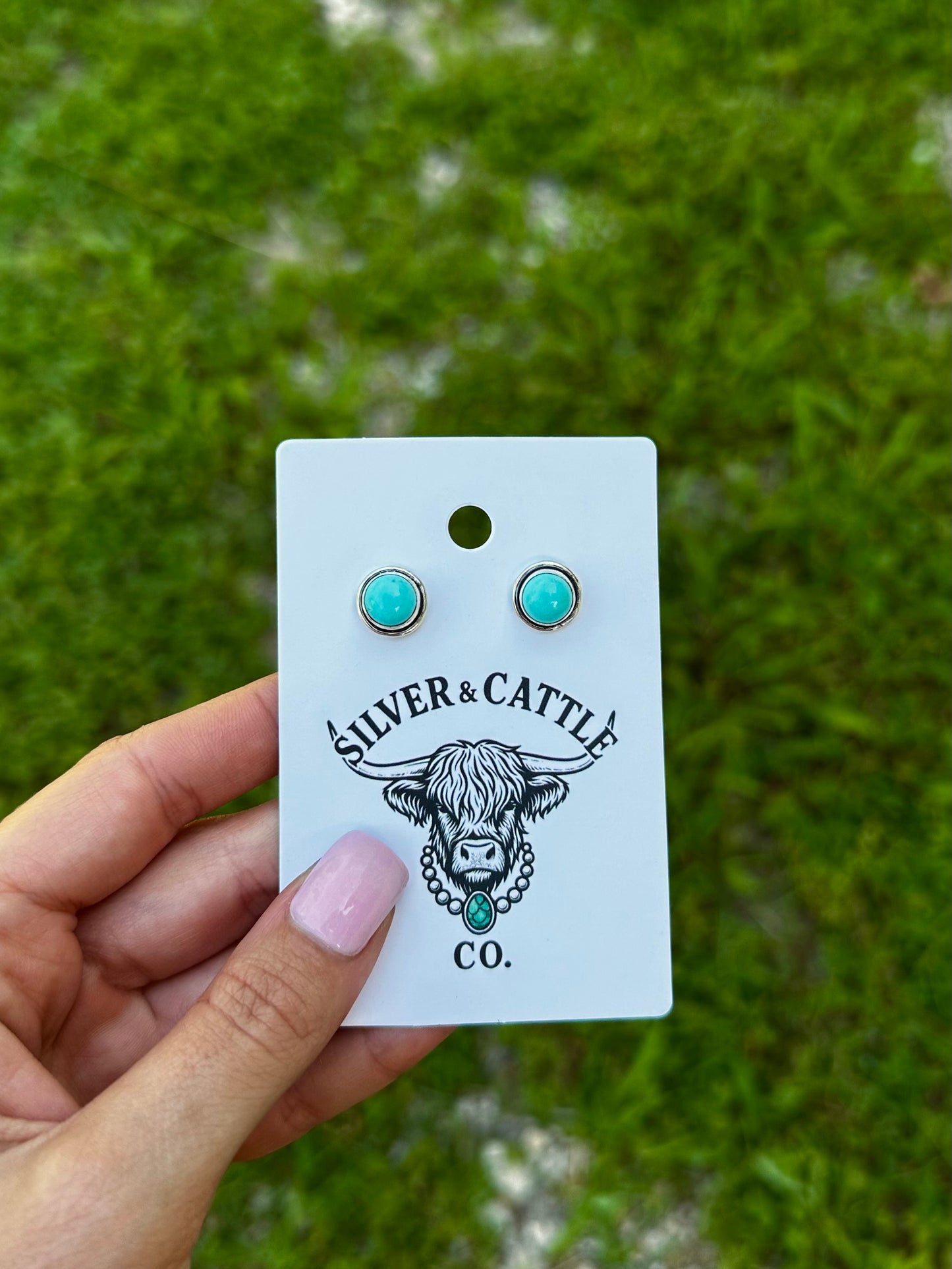 Kingman stud earrings