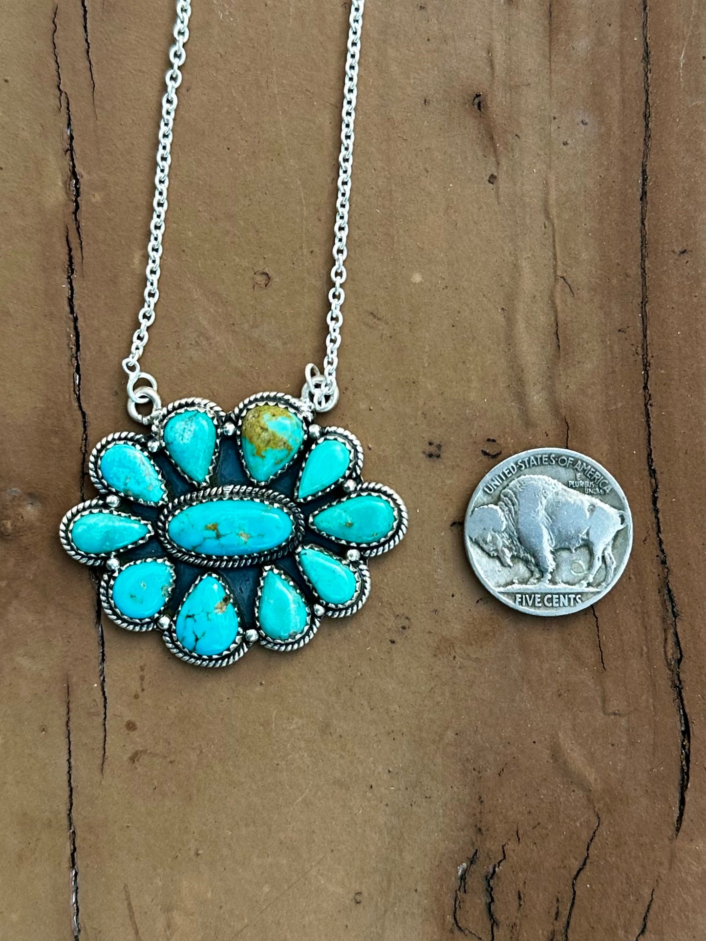 Kingman turquoise necklace