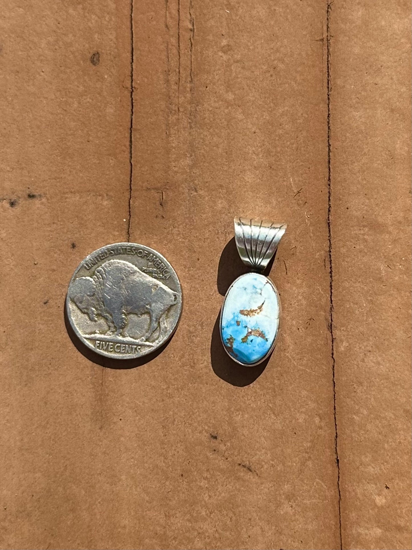 Sharron McCarthy golden hill pendant