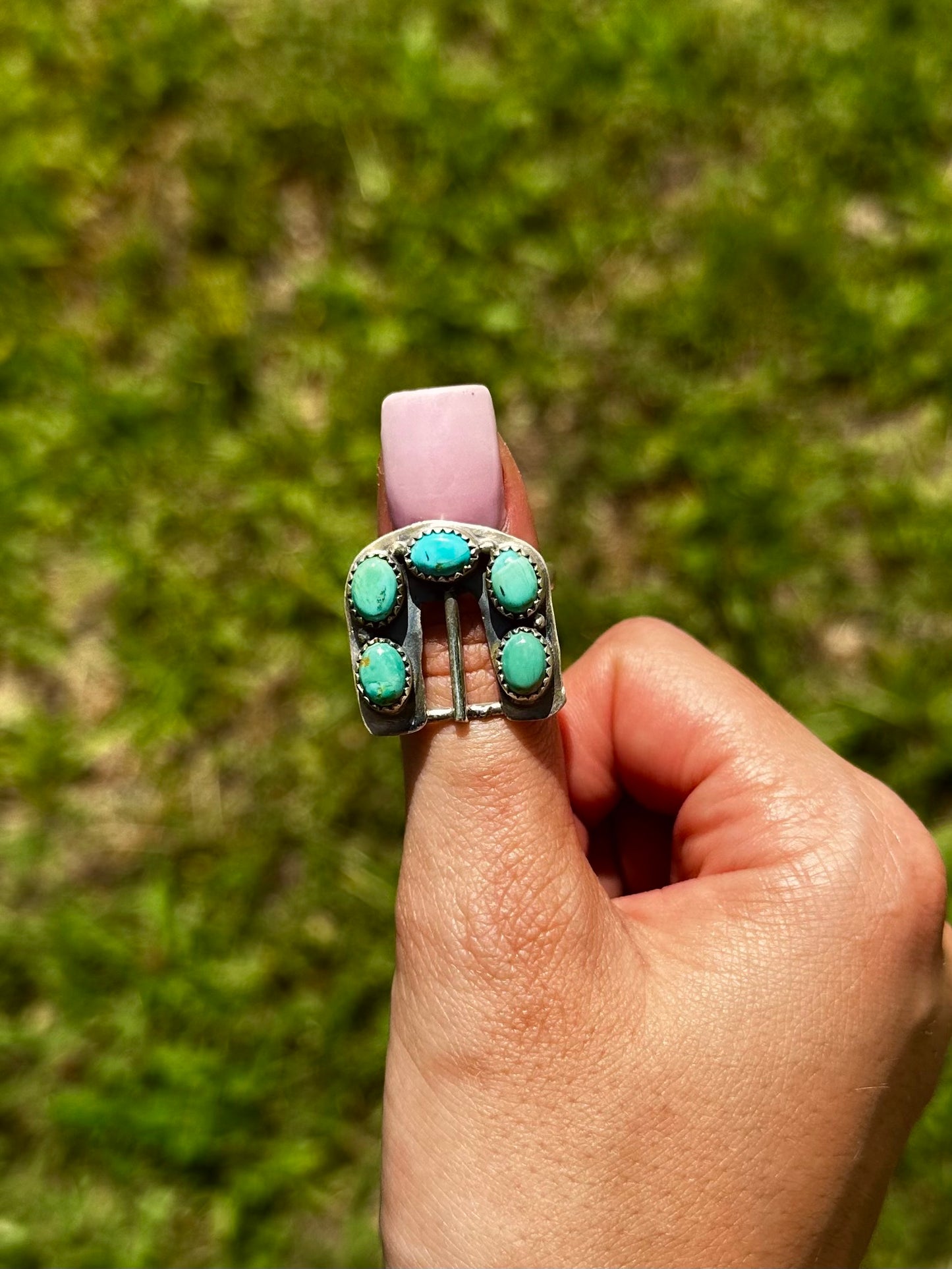 Adjustable Kingman buckle ring