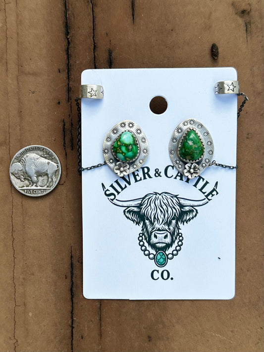 Sonoran earrings with adjustable ear cuffs
