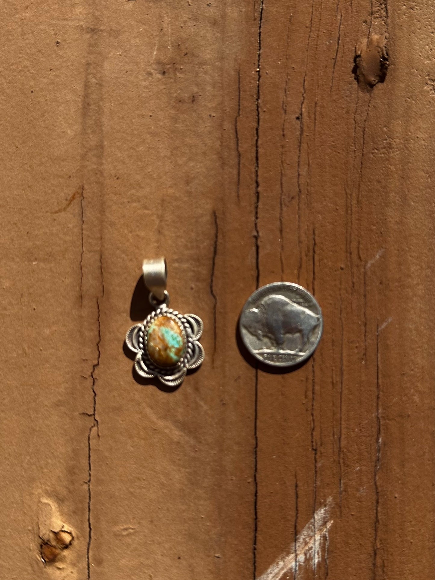 #8 Turquoise small pendant