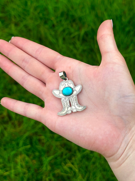 Boot & Hat pendant