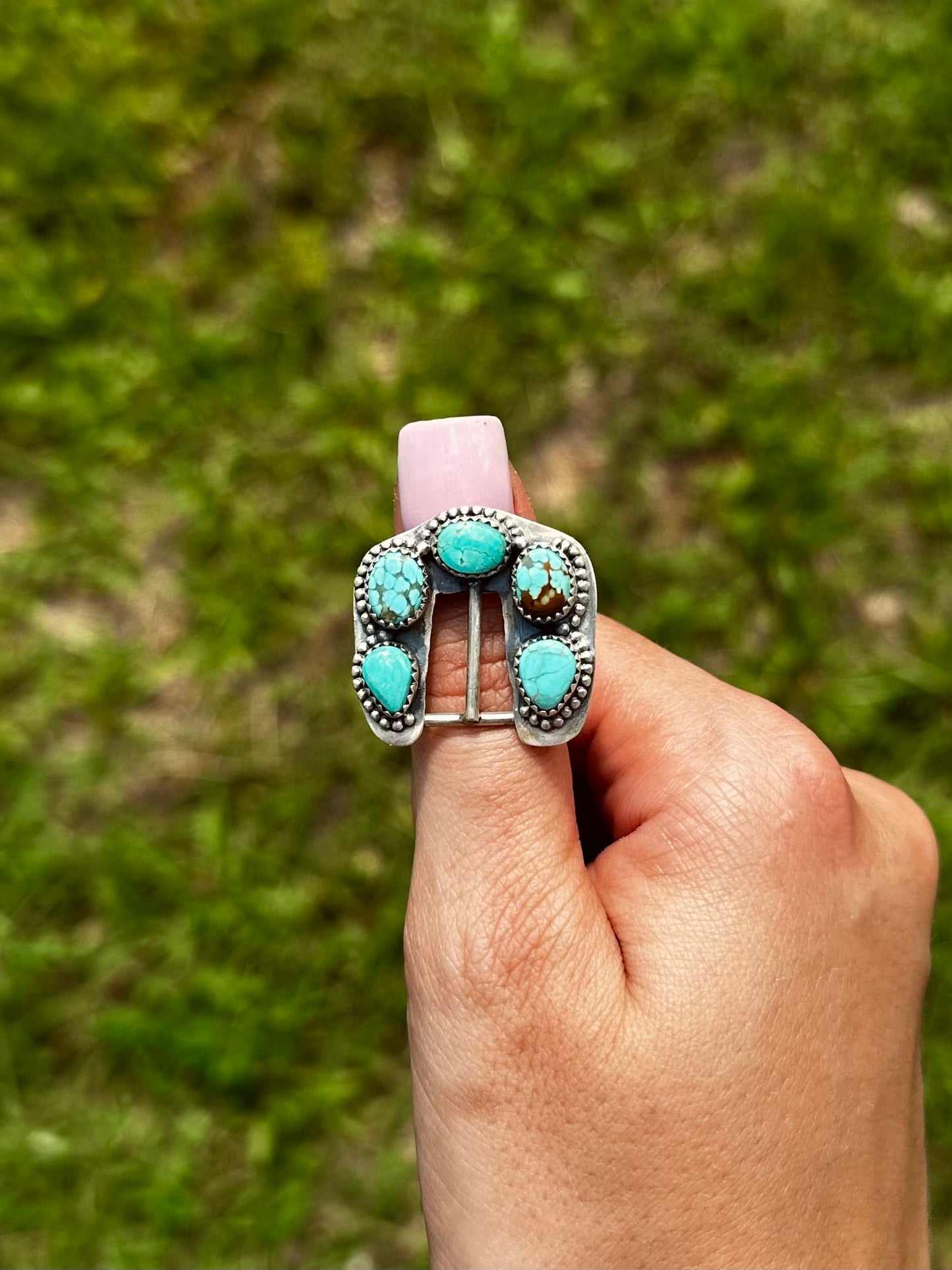 Adjustable #8 buckle ring