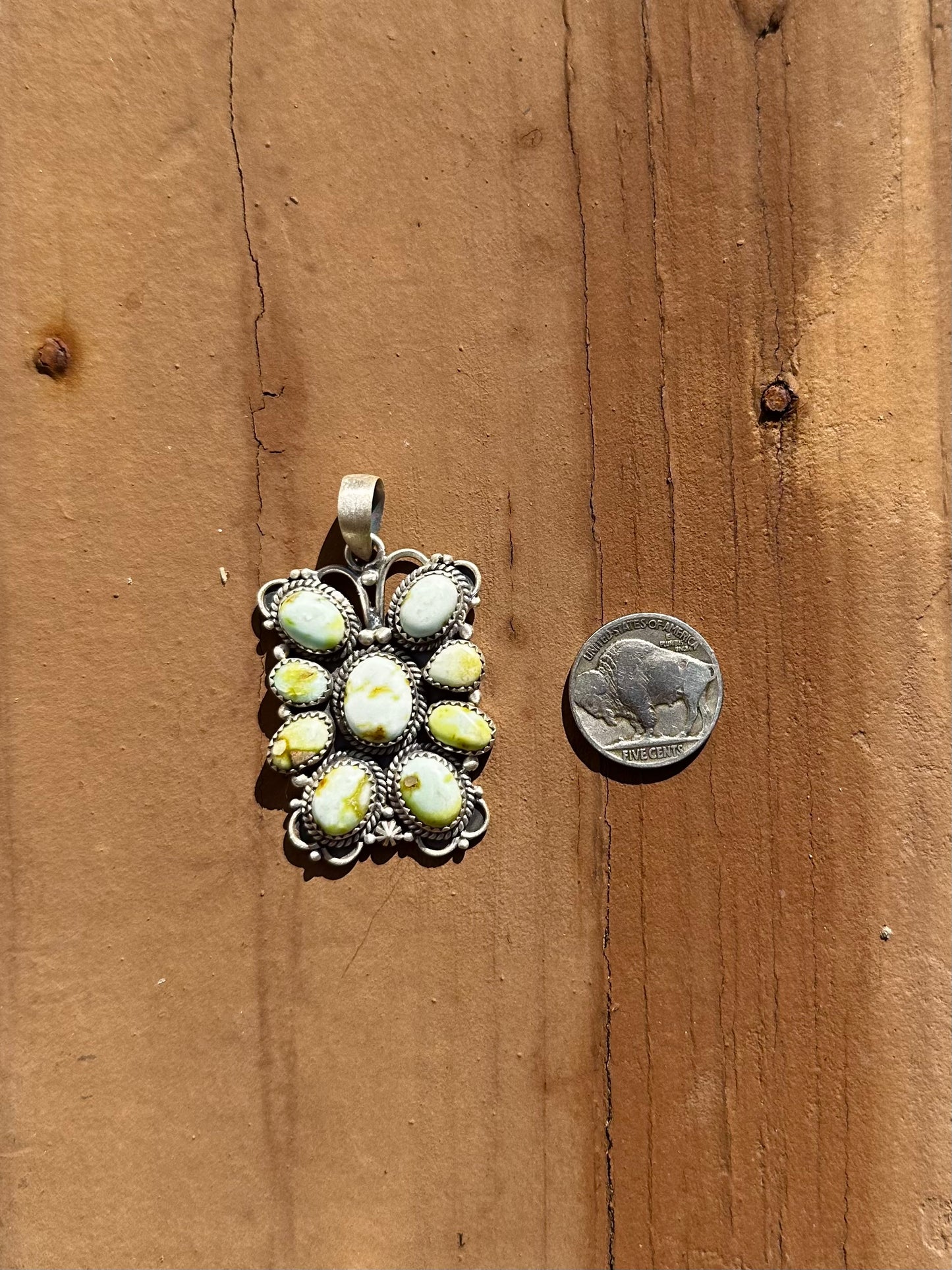 Palomino Butterfly Pendant
