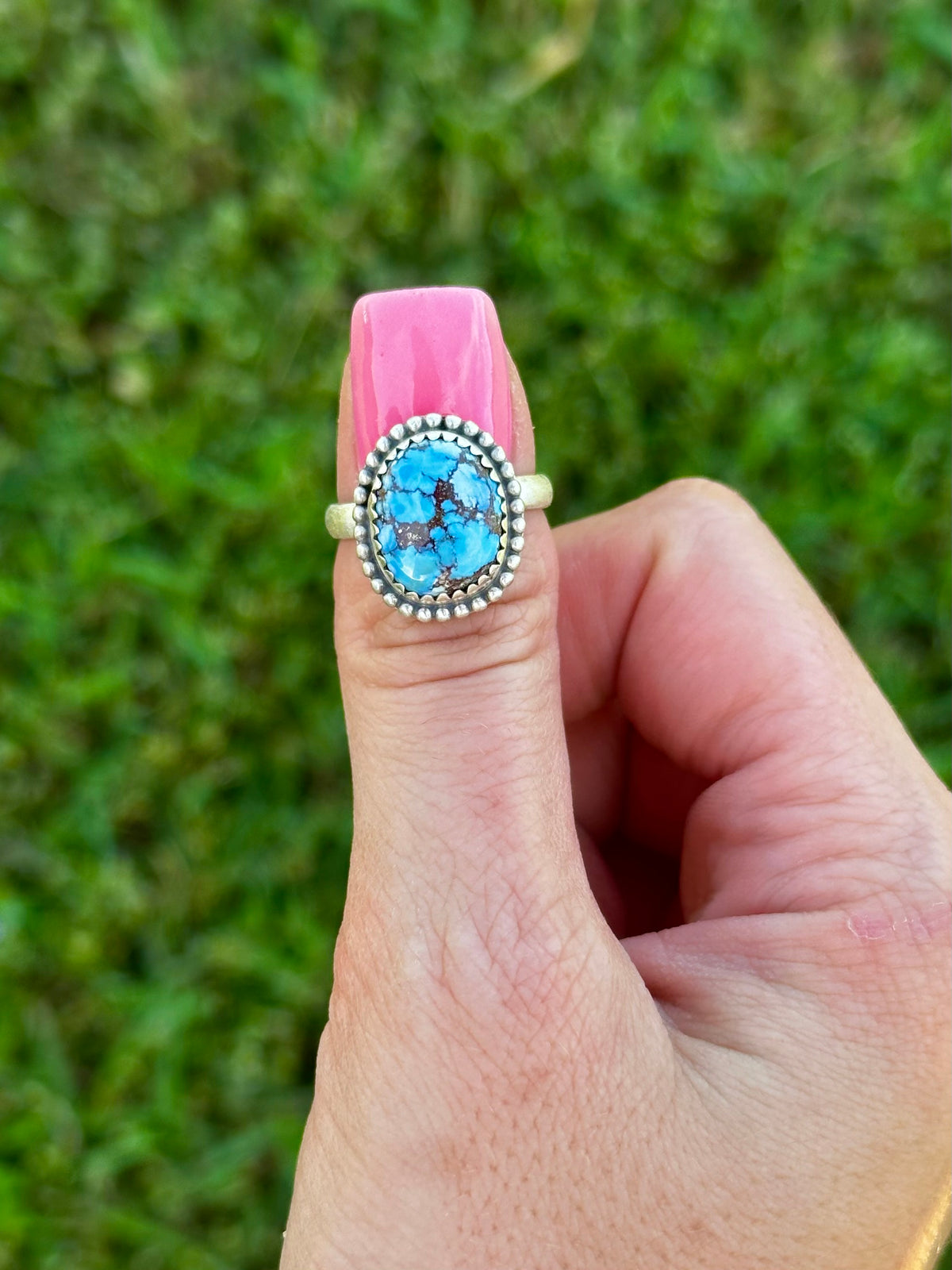 Adjustable golden hills ring