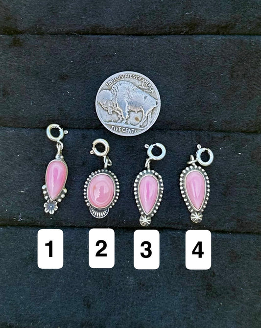Pink Conch charm