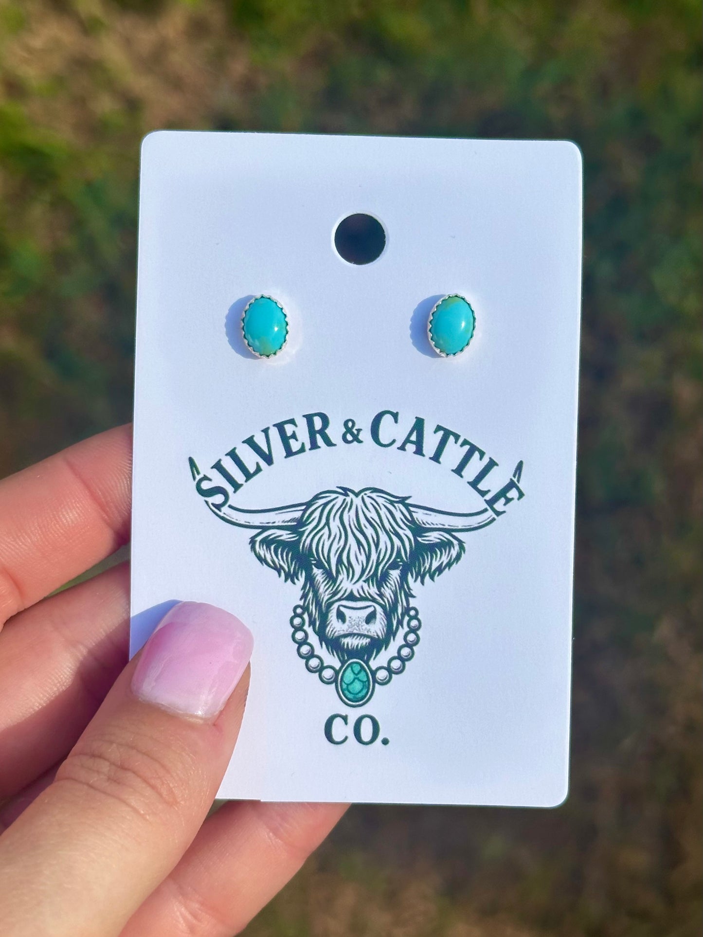 Kingman stud earrings