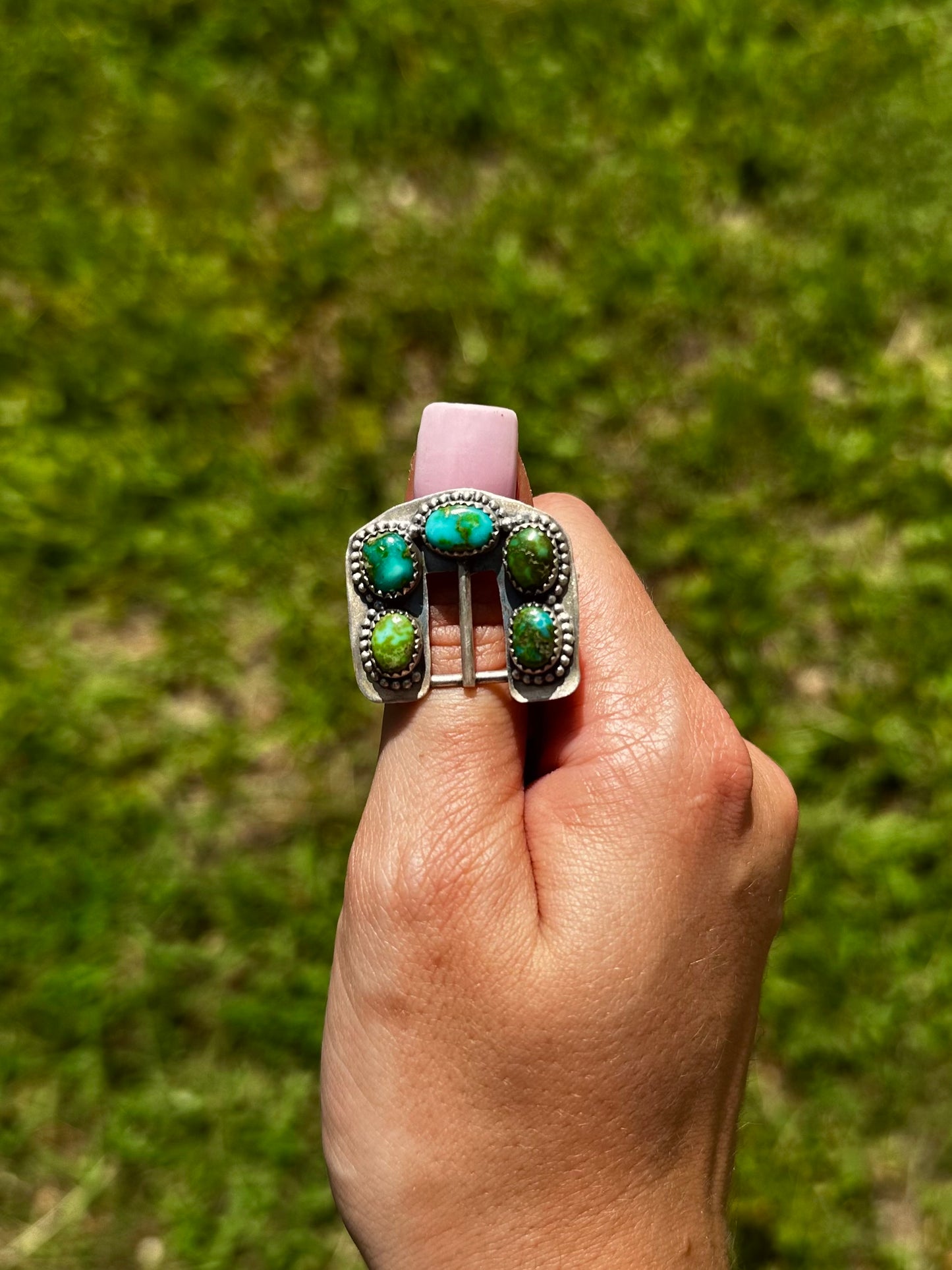 Adjustable Sonoran Buckle ring