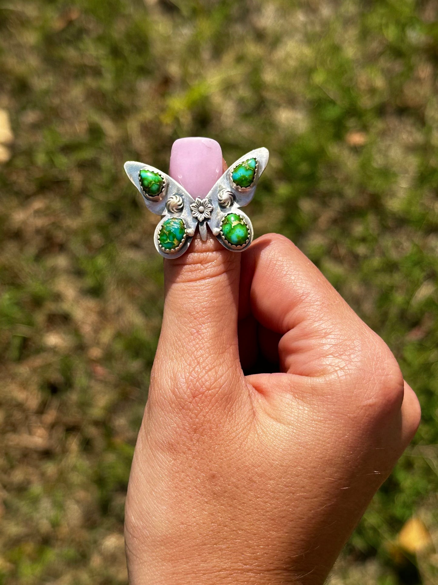 Adjustable Sonoran Butterfly ring