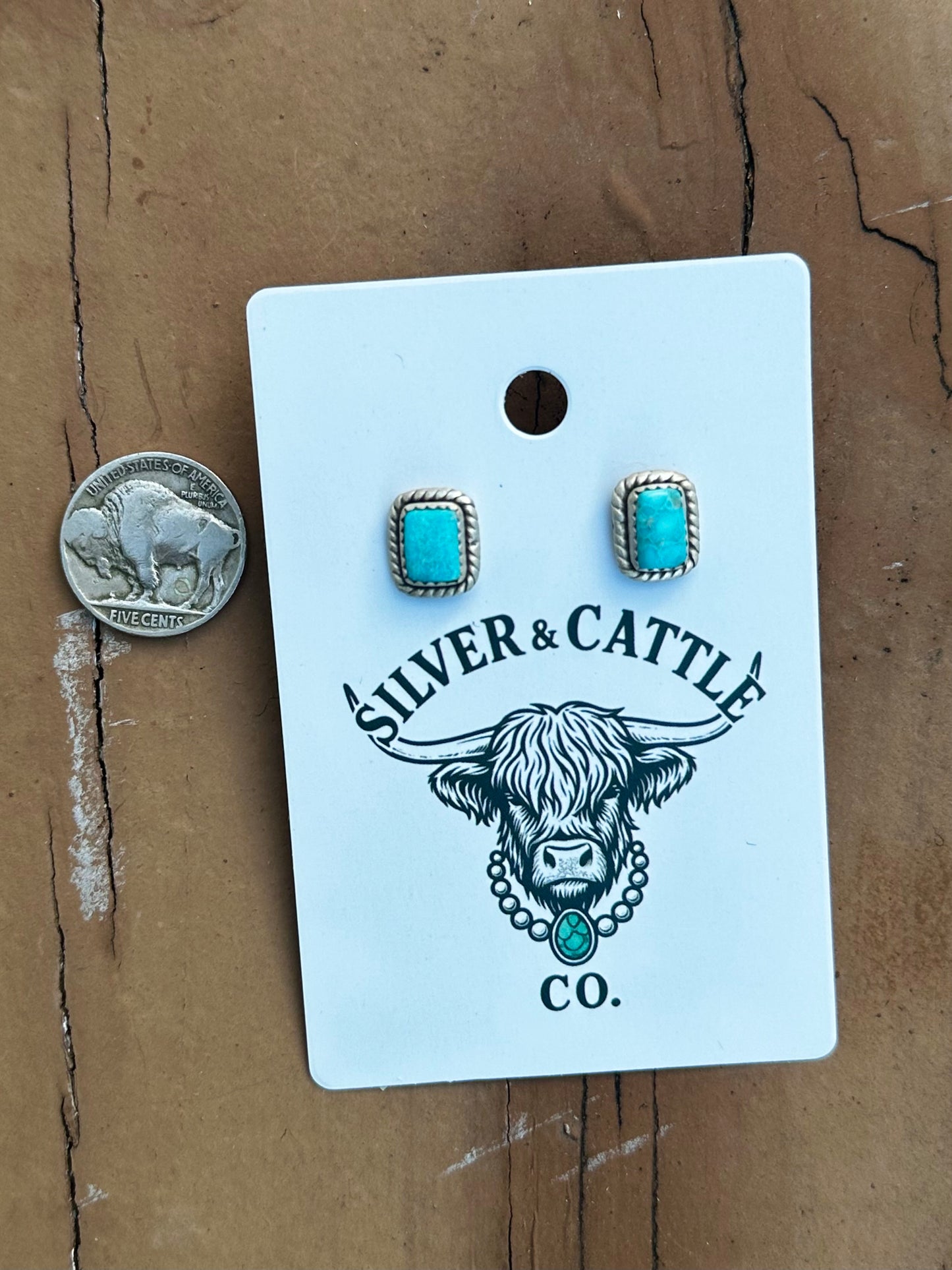 White Water earrings
