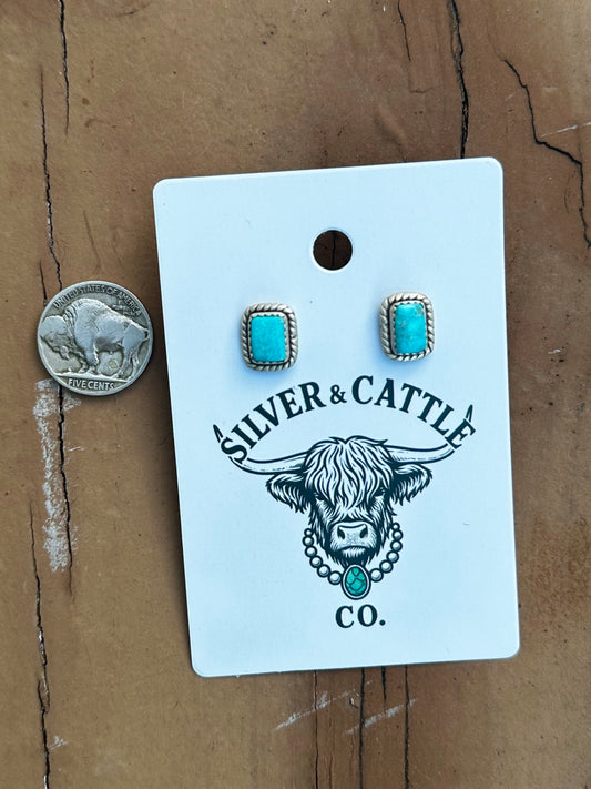 White Water earrings