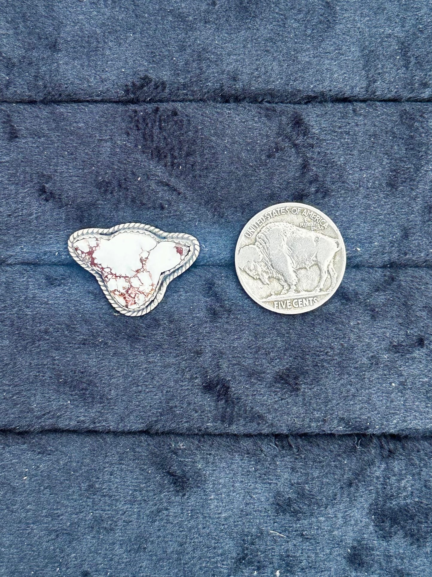 Adjustable Wild Horse Calf ring