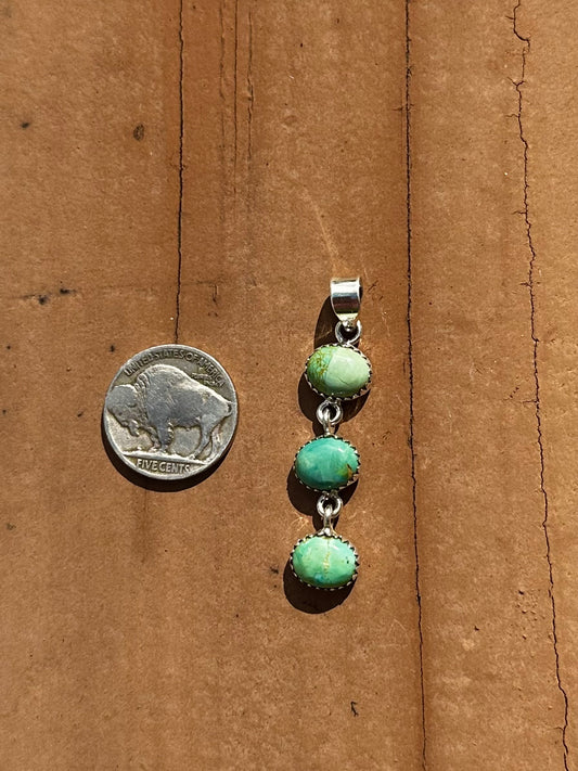 Kingman dangle pendant