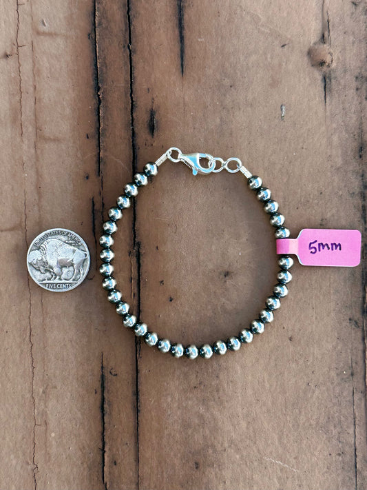 5mm pearl bracelet