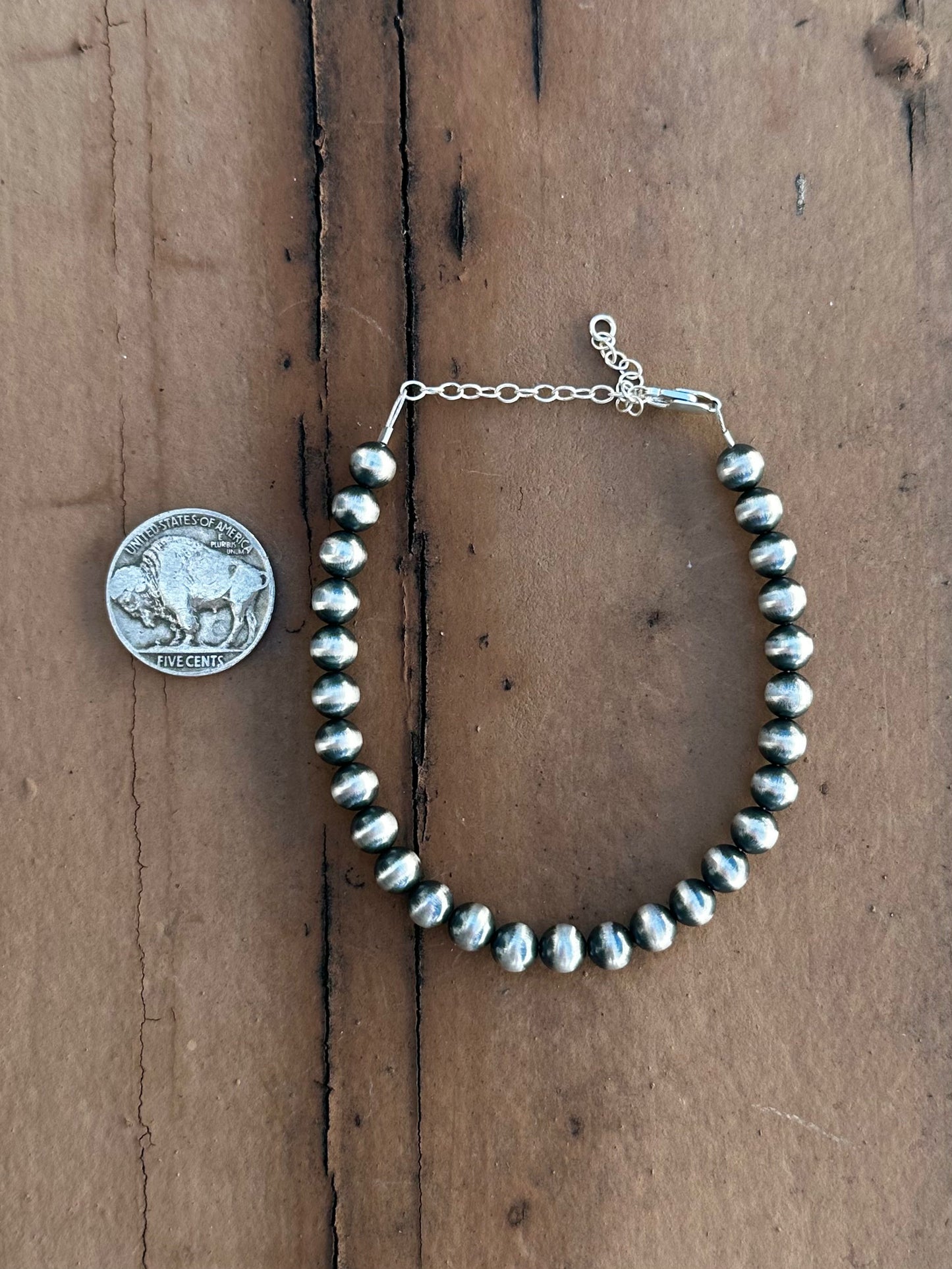 6mm pearl bracelet