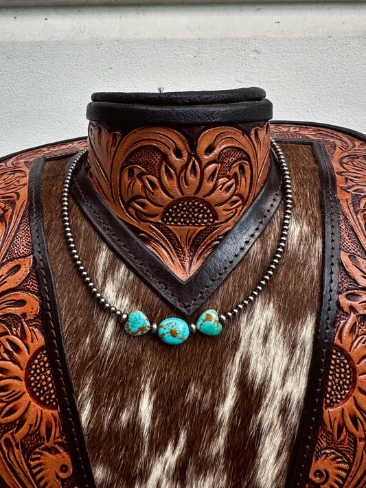 Turquoise heart necklace