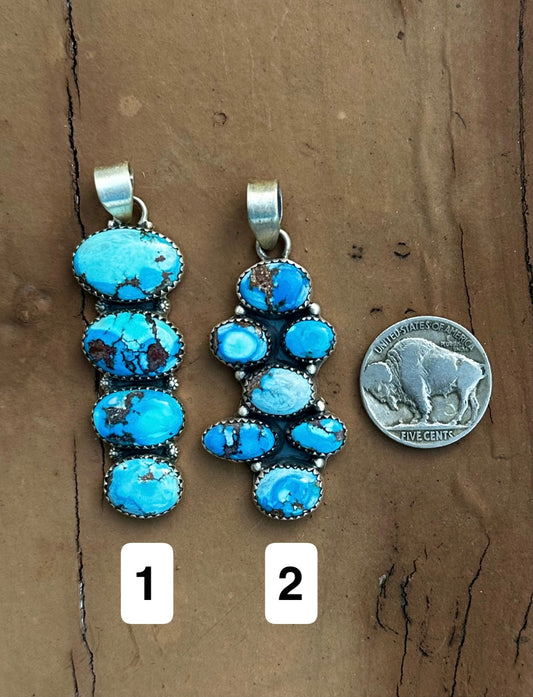 Golden hills pendant