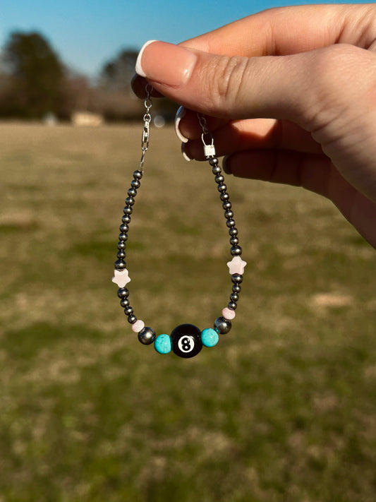 8 ball bracelet