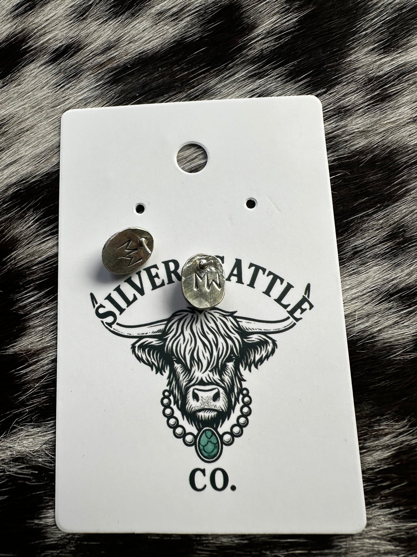 Sonoran turquoise stud earrings